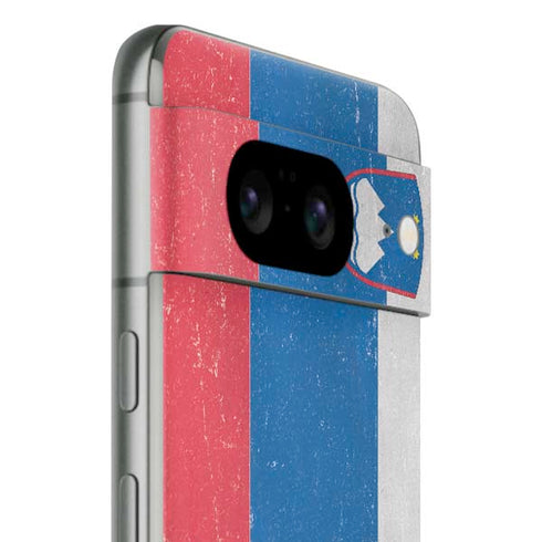 Slovenia Flag Distressed Google Pixel 8 Skin
